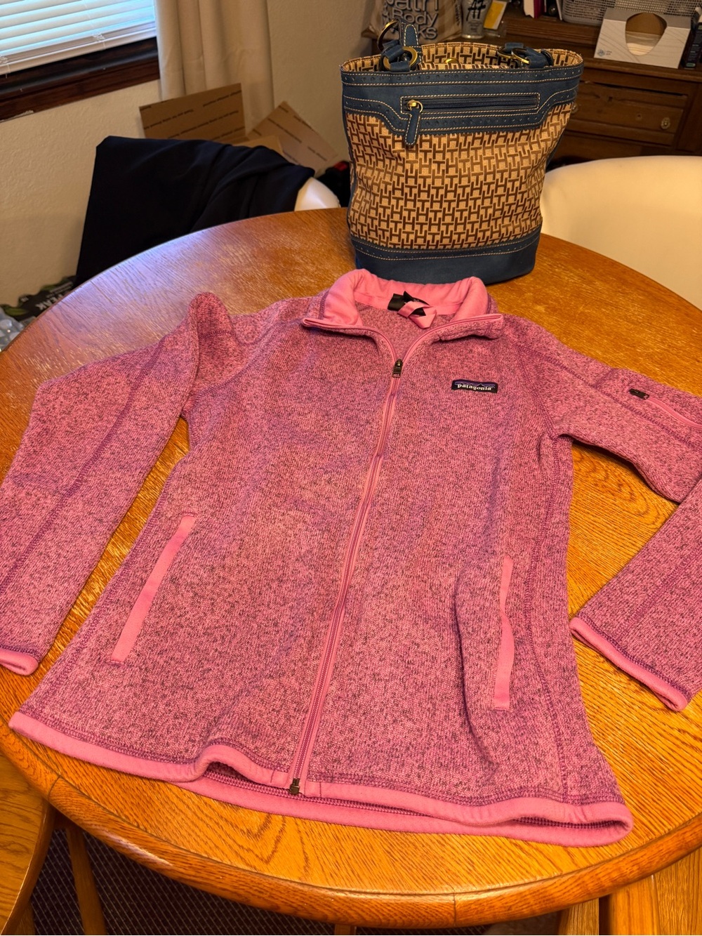 Patagonia Pink Women’s Full-Zip Fleece Jacket